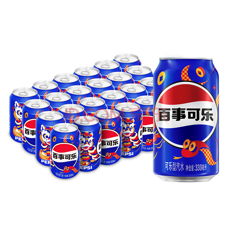 百事 可乐易拉罐 矮  330ml*24