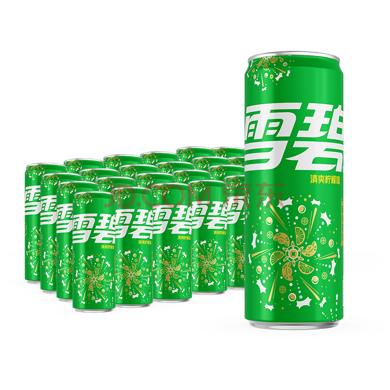 可口可乐 雪碧 柠檬口味 330ml*24
