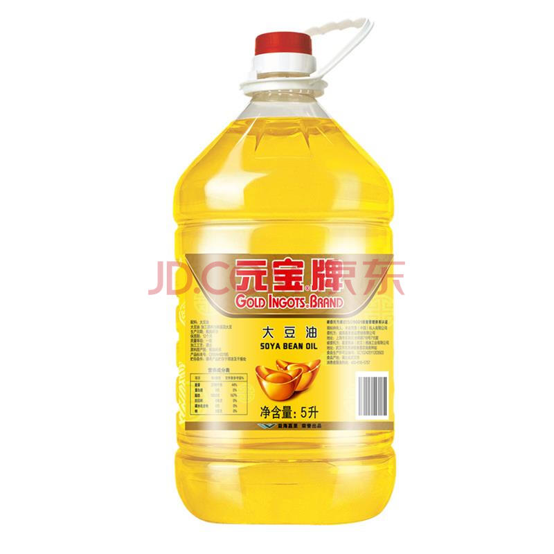 元宝 大豆油 5L*4